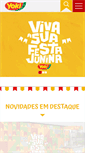 Mobile Screenshot of festajunina.com.br