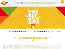 Tablet Screenshot of festajunina.com.br